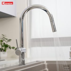 Vòi rửa bát dây rút Reno