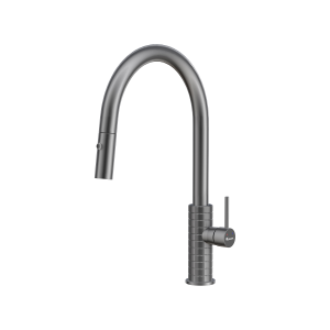 Vòi rửa bát dây rút Venice Gun Metal