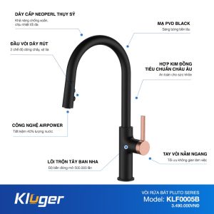 Vòi rửa bát Kluger KLF0005B