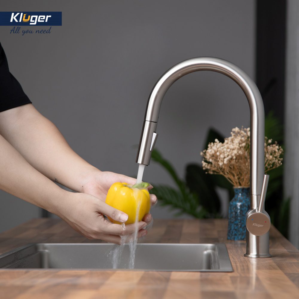 Vòi rửa bát Kluger KLF0008SS