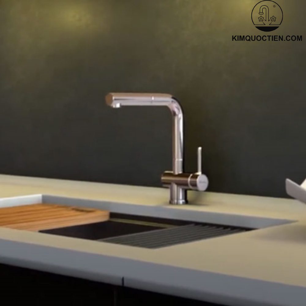 Vòi rửa bát Konox Stella Chrome