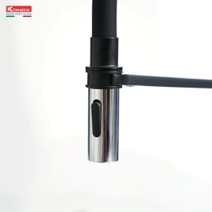 Vòi rửa bát thân mềm Tema Black