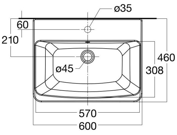 Chậu rửa mặt lavabo American Standard 0507-WT