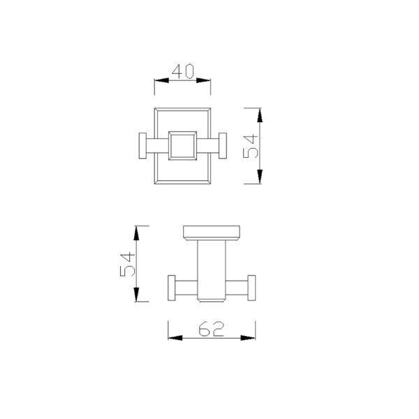 Móc treo quần áo American Standard FFAS0481HG