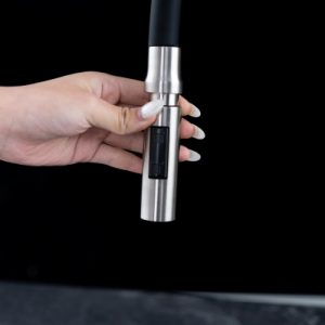 Vòi rửa chén NOBINOX VIVO NX570 ống mềm nóng lạnh 3 đường nước