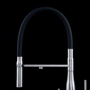 Vòi rửa chén NOBINOX VIVO NX570 ống mềm nóng lạnh 3 đường nước