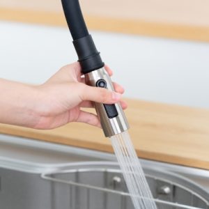 Vòi rửa chén NOBINOX ALTO NX550 ống mềm nóng lạnh