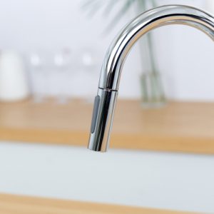 Vòi rửa chén NOBINOX AQUA NX660 dây rút nóng lạnh