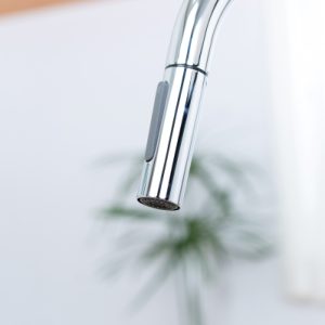 Vòi rửa chén NOBINOX AQUA NX660 dây rút nóng lạnh