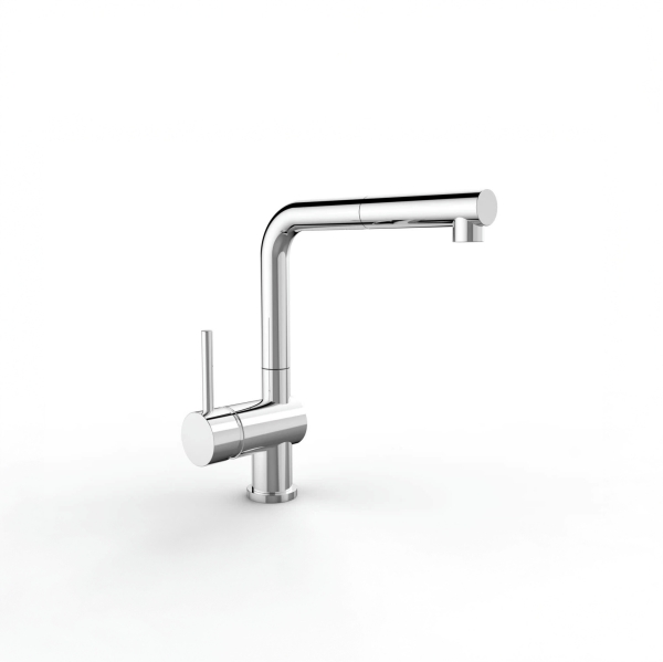 Vòi rửa chén NOBINOX BIANCO NX600 dây rút nóng lạnh