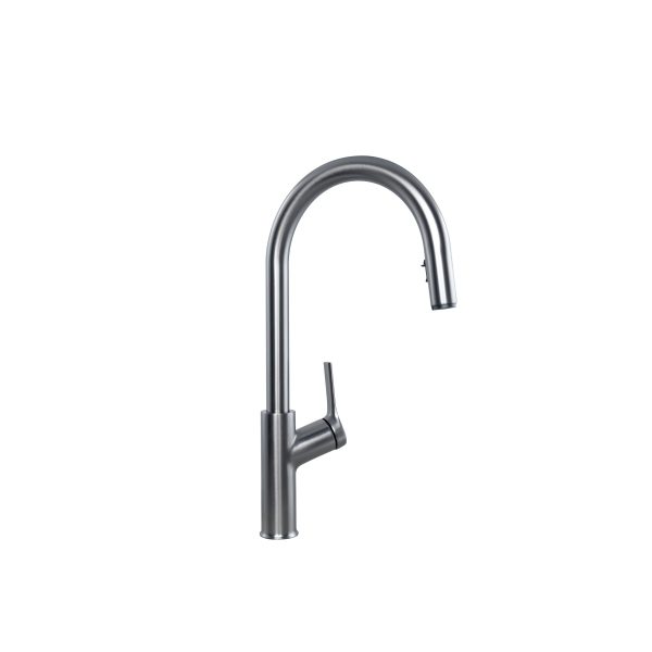 Vòi rửa chén NOBINOX FORTE NX887 dây rút nóng lạnh