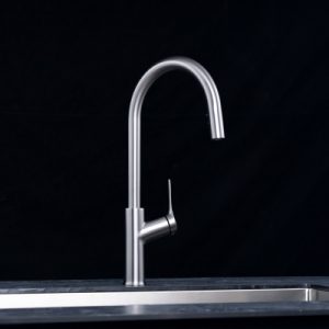 Vòi rửa chén NOBINOX FORTE NX887 dây rút nóng lạnh