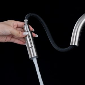 Vòi rửa chén NOBINOX WINTO NX501 dây rút nóng lạnh