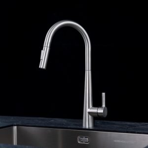 Vòi rửa chén NOBINOX WINTO NX501 dây rút nóng lạnh