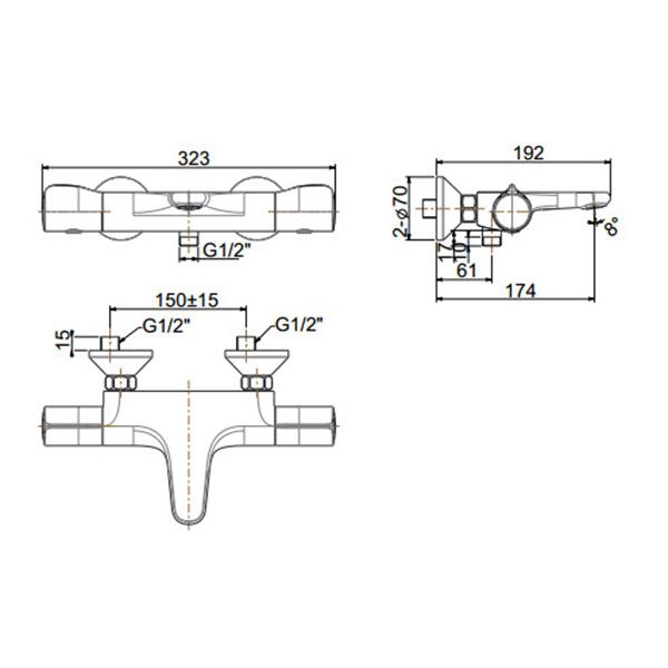 Sen tắm nhiệt độ American Standard WF-4949