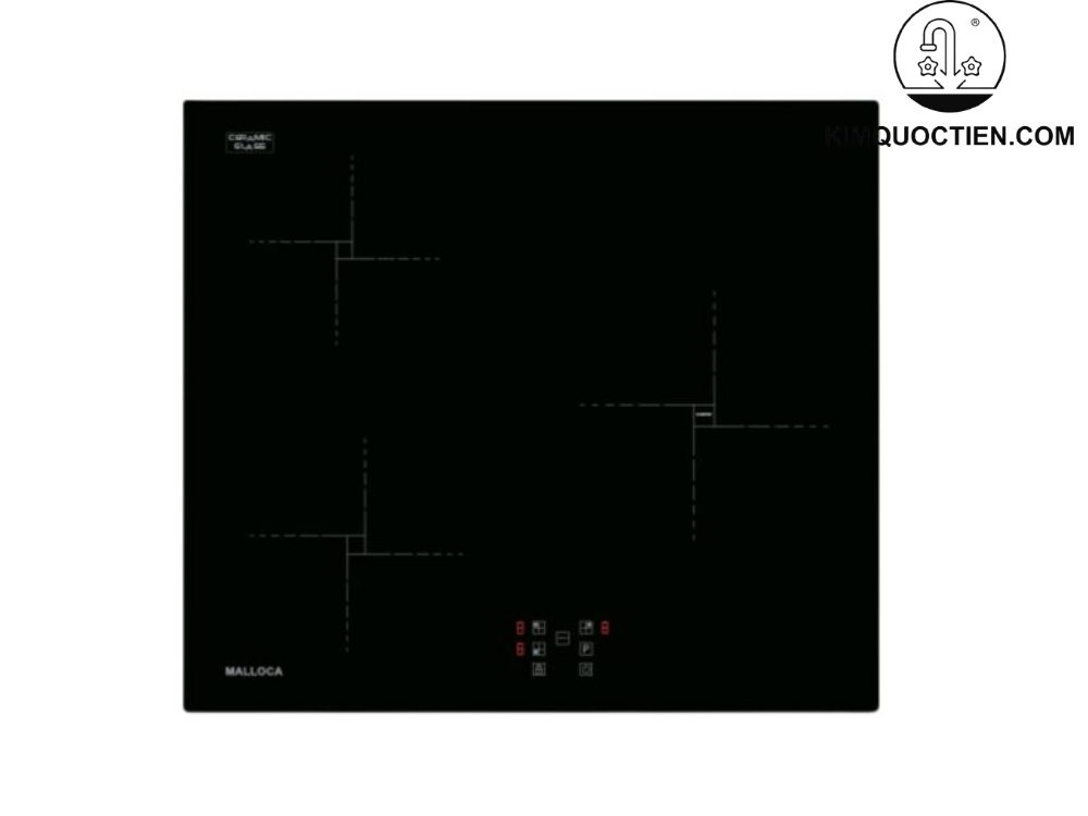 Bếp kính âm 3 từ MALLOCA MIH 593 ECO